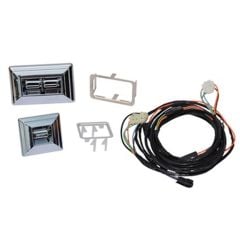 Power Window Kit With Chrome Door Switches Chevrolet C10 1964-1966
