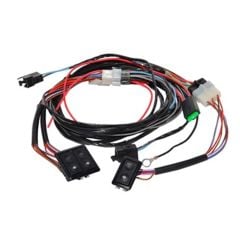 Power Window Kit With Black Illuminated Door Switches Chevrolet C10 1964-1966