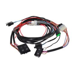 Power Window Kit With Black Illuminated Door Switches Chevrolet C10 1967-1972