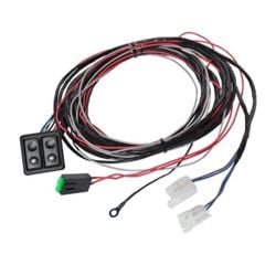 Power Window Kit With Black Illuminated Center Console Switches Chevrolet C10 1967-1972