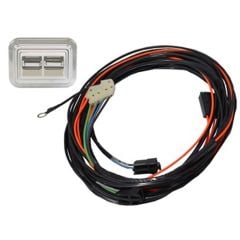 Power Window Kit With Nostalgic Center Console Switches Chevrolet C10 1967-1972