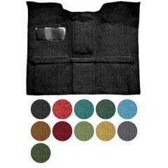 ACC Original Style Molded Carpet w/ Mass Back Chevy C10 67-72 Reg Cab 2WD 4-Speed Floor Shift w/ Fuel Tank In-Cab
