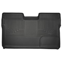 Husky Liners Rear Full Coverage Floor Liner WeatherBeater Black SuperCrew F-150 2009-2014