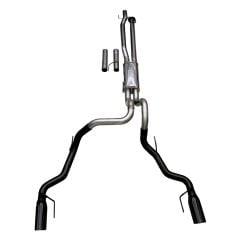 MagnaFlow Cat-Back Exhaust System MF Series 3" Dual Split Rear Exit Black With 5" Tips F-150 Raptor 2017-2020