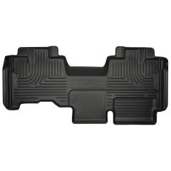 Husky Liners Rear Floor Liner WeatherBeater Black SuperCab F-150 2009-2014