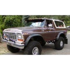 Bushwacker Fender Flare Cut Out Matte Black Rear Pair F-100/F-150/F-250/F-350 1973-1979