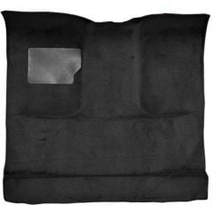 ACC Cut Pile Carpet w/ Low Tunnel Regular Cab C-6 Transmission F-100 1974 Black Original Style