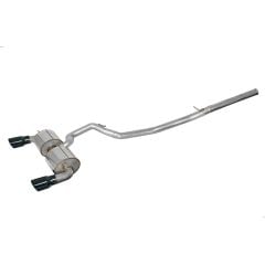 AWE Cat-Back Exhaust System Touring Edition Non-Resonated Stainless Steel 3" With 4-1/2" Diamond Black Tips Focus RS 2016-2018
