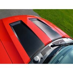 Anchor Room Accent Kit Carbon Fiber Vinyl Hood Vent Cobra Mustang 2003-2004