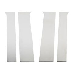 PUTCO Pillar Posts Stainless Steel Set Crew Cab Chevrolet Colorado/GMC Canyon 2015-2018