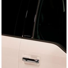 PUTCO Pillar Post Black Platinum With F-150 Logo Set Super/SuperCrew Cab With Keypad F-150 15-26
