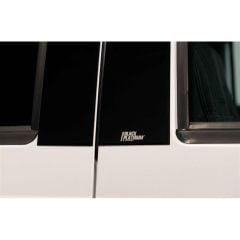 PUTCO Pillar Post Black Platinum Set Super Cab/SuperCrew Cab Without Keypad F-150 15-26