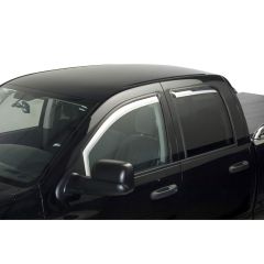 PUTCO Window Visor Element Chrome Set Of Four SuperCab F-150 15-26