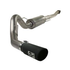 11-14 f150 3.5L EcoBoost Mach Force-XP 4” 409ss Cat-Back Exhaust W/ Black Tip