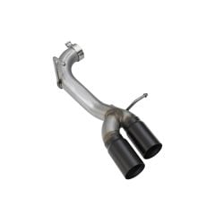 aFe DPF-Back Exhaust System 3-1/2" Stainless Steel Rebel Series With Dual Black Tips 3.0L Power Stroke F-150 2018-2020