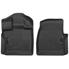 Husky Liners Front Floor Liner X-Act Contour Black Pair Regular Cab F-150 15-26