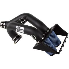 aFe Cold Air H-Pipe Intake System Magnum Force Stage 2 Black With Pro 5R Filters Black EcoBoost 3.5L F-150 2011