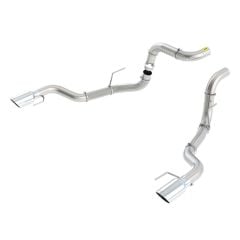 Borla Tailpipe 3" Pair With 4-1/2" Polished Stainless Steel Tips F-150 Raptor 2017-2020