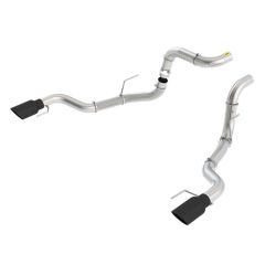 Borla Tailpipe 3" Pair With 4-1/2" Black Chrome Tips F-150 Raptor 2017-2020