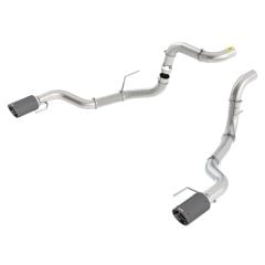 Borla Tailpipe 3" Pair With 4-1/2" Carbon Fiber Black Anodized Tips F-150 Raptor 2017-2020