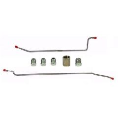 CPP Stainless Steel Rear Axle Line Set Chevy C10 67-72 w/ Rear Disc Brake Conversion