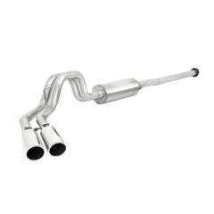 Gibson Cat-Back Exhaust System Dual Sport Stainless Steel SuperCrew Cab 5.0L F-150 15-26