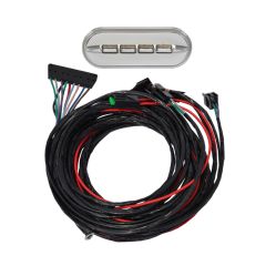 Power Window Kit With Chrome Console Switch Mustang Coupe/ Convertible 1969-1970