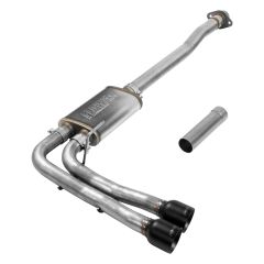 Flowmaster Cat-Back Exhaust System FlowFX 2-1/2" Side Exit Stainless Steel With Black Ceramic Tips F-150 2015-2020