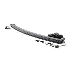Rough Country Cree LED Light Bar Curved 50" Single Row Black Series