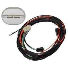 Power Window Kit With Chrome Switch For One Piece Windows F-100 1948-1952