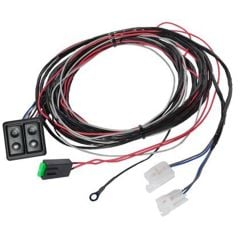Power Window Kit With Illuminated Switch For One Piece Glass F-100 1956