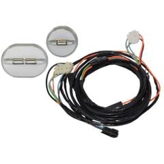 Power Window Kit With Door Switches For One Piece Glass F-100 1956