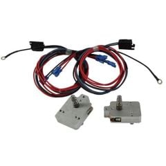 Power Window Kit With Crank Handle Switches For One Piece Windows F-100 1956