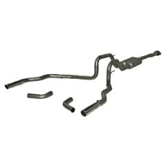 Flowmaster Cat-Back Exhaust System Force II Stainless Steel 2-1/2" With Dual 3" Tips EcoBoost 3.5L F-150 2011-2014