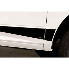 PUTCO Rocker Panel 5.5" Wide Black Platinum Set Quad Cab With 6.5' Bed Without Factory Flares Dodge Ram 1500 2009-2018