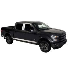 PUTCO Rocker Panel 4.25" Wide Stainless Steel 12-Piece Kit With 5-1/2' Bed SuperCrew F-150 2015-2020