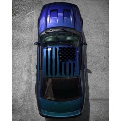 Anchor Room Roof Graphics Vinyl Tattered American Flag Coupe Mustang 1999-2004