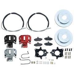 SSBC-USA Rear Disc Brake Conversion Kit w/ 10.25" Rotors Mustang 4-Lug 87-92