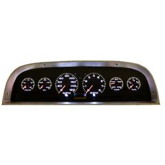 Intellitronix Analog Instrument Cluster Black C10 1960-1963