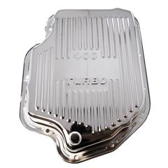 CJ Classic Trucks Turbo 400 Automatic Transmission Pan Steel Chrome Chevrolet C10 1960-1987