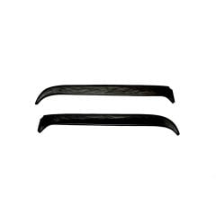 AVS Ventshade Set 2-Piece Xtra Wide Smooth Silver Bronco/ F-150/ F-250/ F-350 Super Duty 1980-1996
