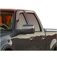 AVS Ventvisor Chrome 4-Piece Set Crew Cab F-150 2005-2008