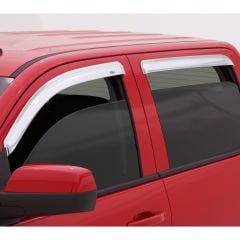 AVS Ventvisor Chrome 4-Piece Set F-150 2015-2020/ Super Duty 2017-2020