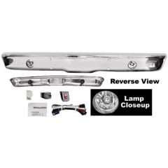 CJ Classic Trucks Chrome Front Bumper With Fog Lamps Chevy C10 1967-1970