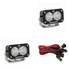 Baja Designs S2 Pro Series LED Auxiliary Light Pods Wide Cornering Pattern Pair