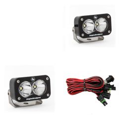 Baja Designs S2 Pro Series LED Auxiliary Light Pods Work/Scene Pattern Pair