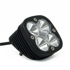 Baja Designs Squadron Sport Angle Mount Black LED Light Pod with Work/Scene Beam/ Clear Lens