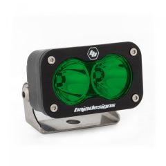 Baja Designs S2 Sport LED Work Light with Spot Beam Pattern/ Green Lens