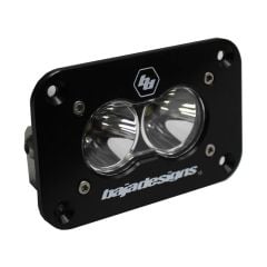 Baja Designs S2 Sport LED Work Light Clear Lens Spot Pattern Flush Mount