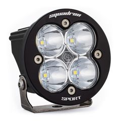 Baja Designs Squadron-R Sport Black LED Light Pod with Spot Beam and Clear Lens